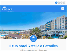 Tablet Screenshot of hotelreginacattolica.it